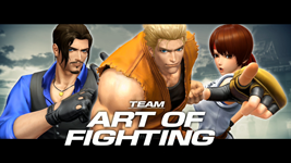 The King of Fighters XIV character trailer Team Art of Fighting