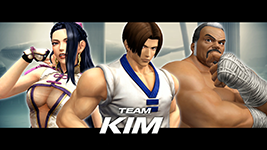 The King of Fighters XIV character trailer Team Kim