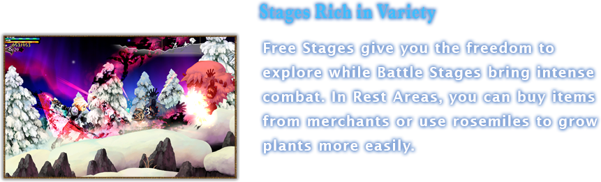 Stages Rich in Variety