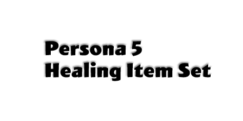Persona 5 Healing Item Set