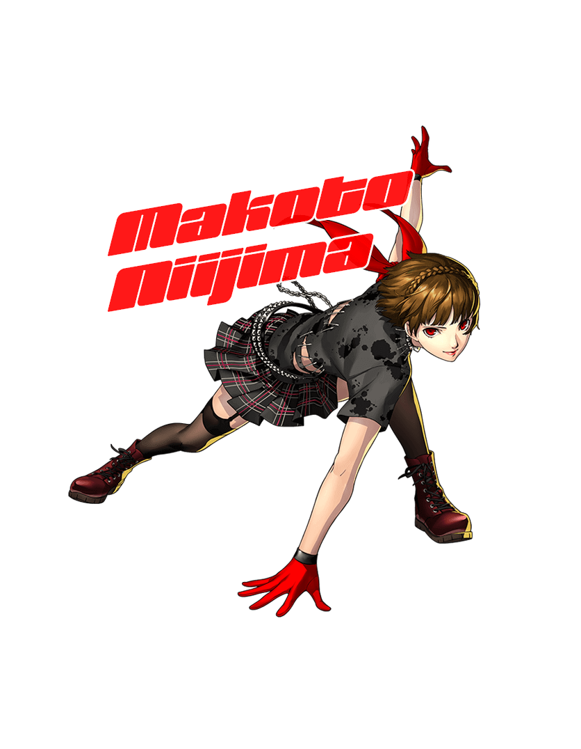 The main character of Persona 5. The spotlight shines on him and the ...