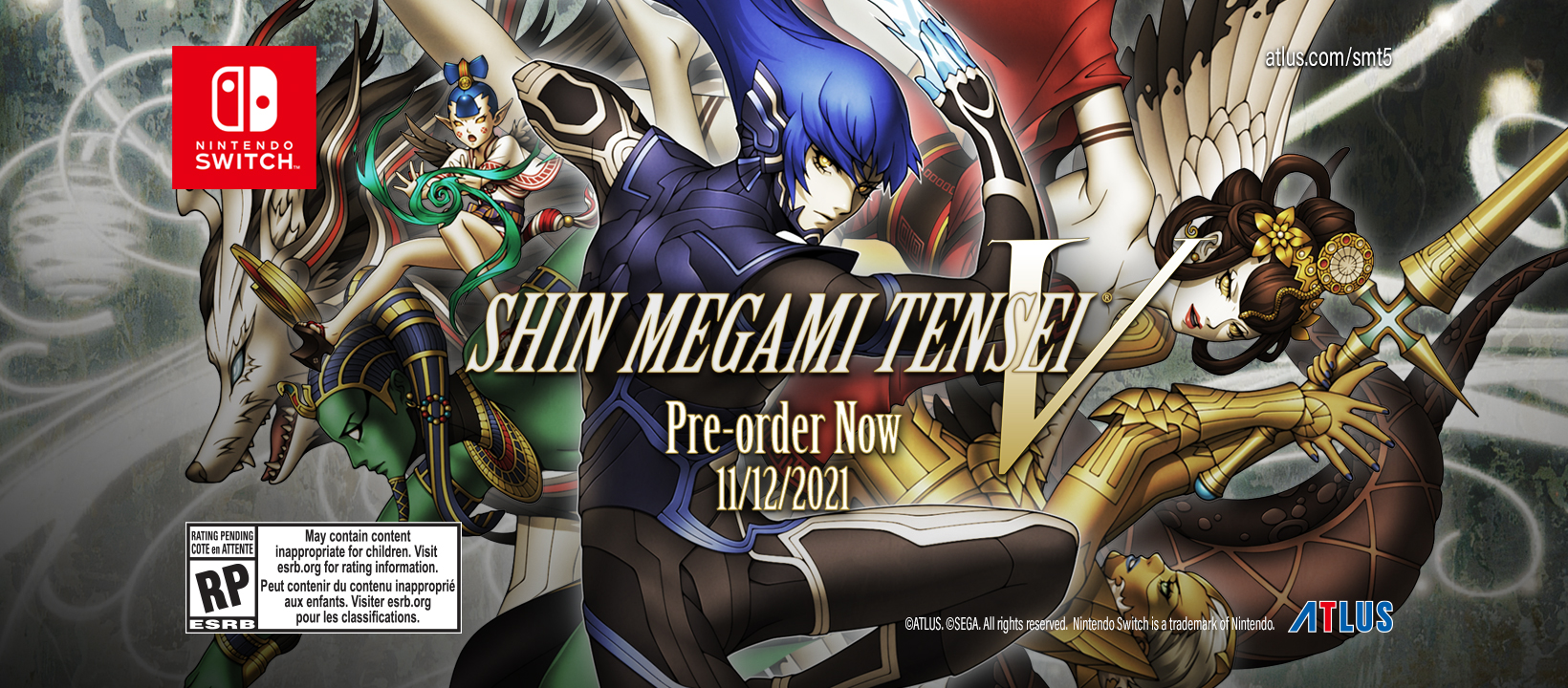  Shin Megami Tensei V Fall of Man Premium Edition (Nintendo  Switch) : Video Games
